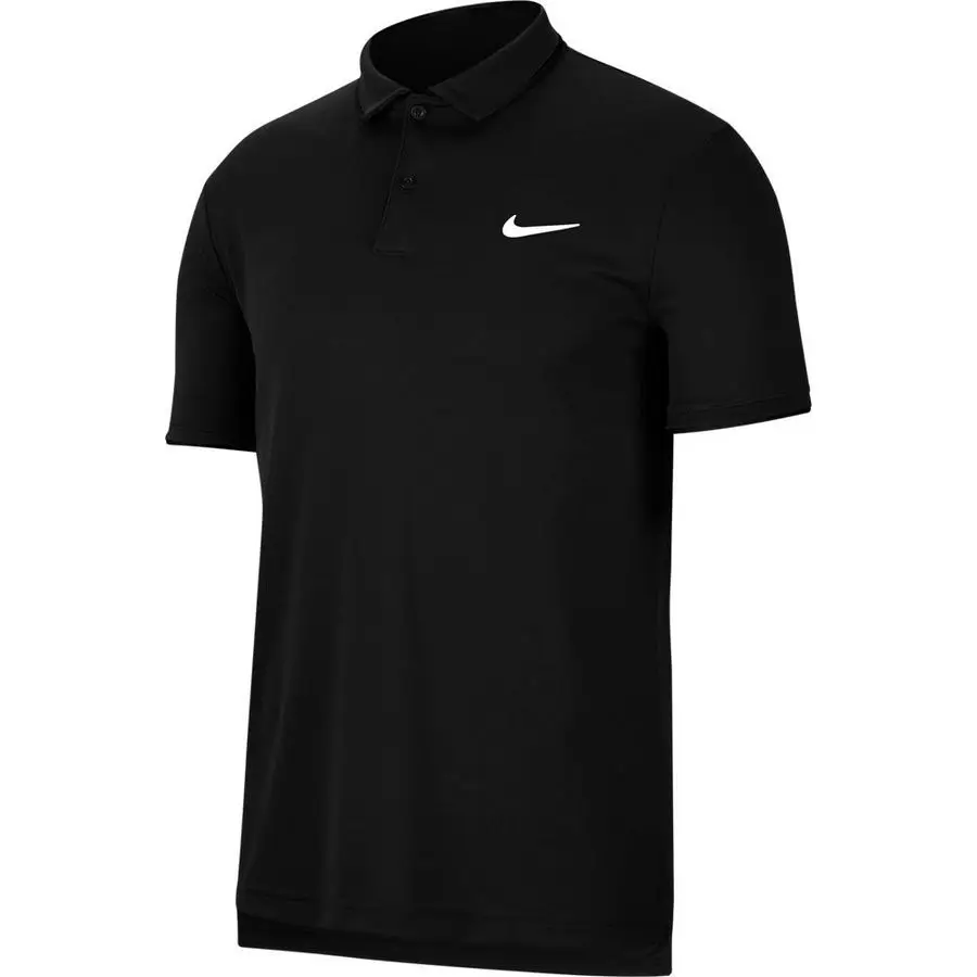 Nike Court Polo Team Siyah Erkek Polo Tişört - 939137-010